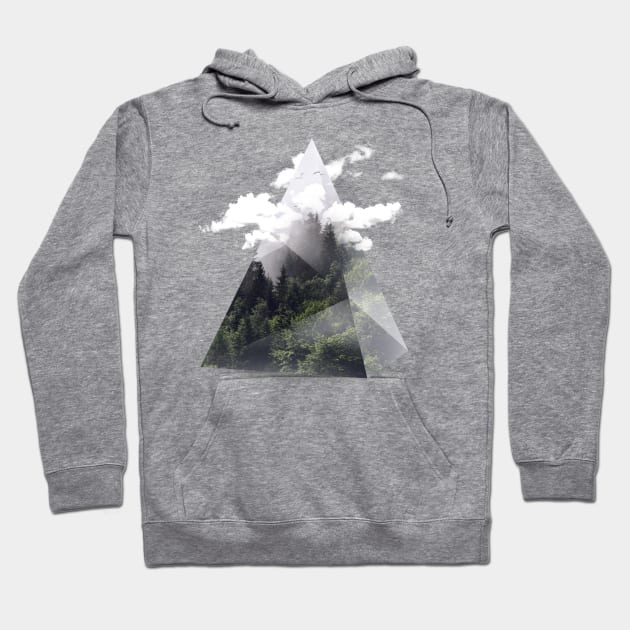 Forest Triangle Hoodie by astronaut